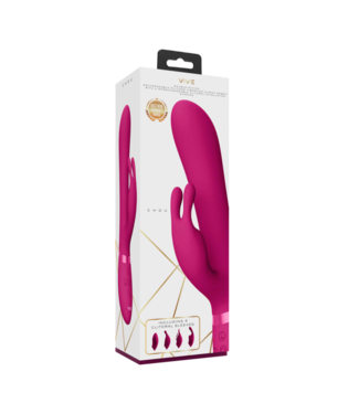 VIVE by Shots Chou - G-Spot Rabbit  Clitoral Stimulator - Pink