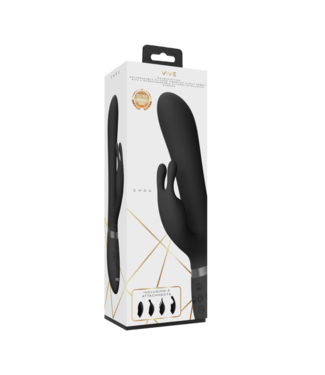 VIVE by Shots Chou - G-Spot Rabbit  Clitoral Stimulator - Black