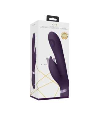 VIVE by Shots Aimi - Pulse Wave  Vibrating G-Spot Rabbit - Purple