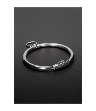 Steel by Shots Collar with Combination Lock - Medium