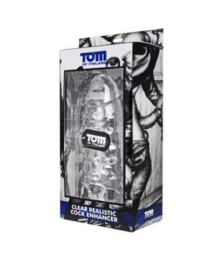 Xr Brands Transparent Realistic Penis Sleeve