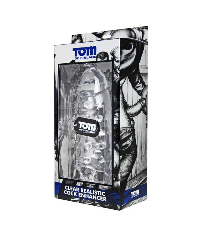 Transparent Realistic Penis Sleeve