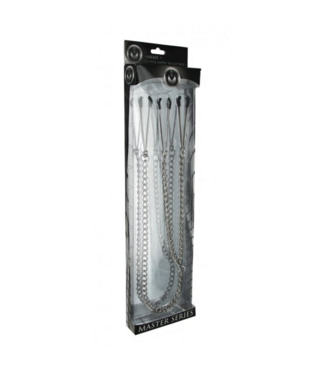Xr Brands Anais Y-Style - Nipple-to-Clit Clamps Set
