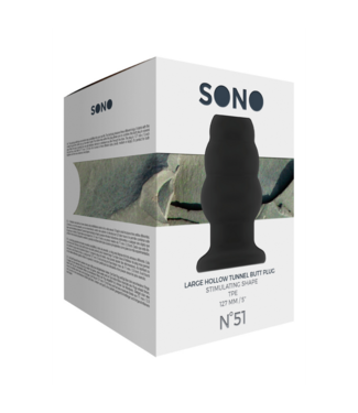 Sono by Shots No.51 - Hollow Tunnel Butt Plug - Large
