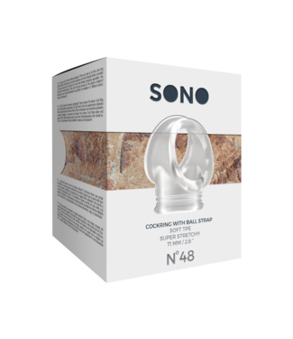 Sono by Shots No.48 - Cockring with Ball Strap