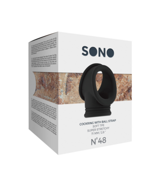 Sono by Shots No.48 - Cockring with Ball Strap