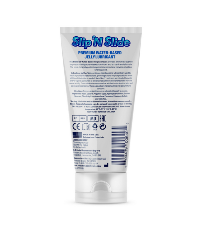Slip'N Slide Premium - Jelly Lubricant - 5 fl oz / 148 ml