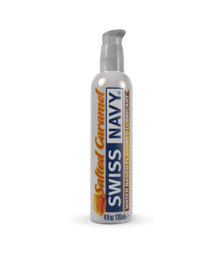 Swiss Navy Lubricant with Salted Caramel flavor - 4 fl oz / 118 ml
