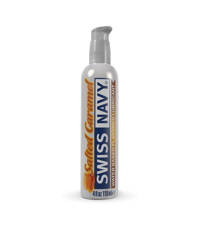 Lubricant with Salted Caramel flavor - 4 fl oz / 118 ml