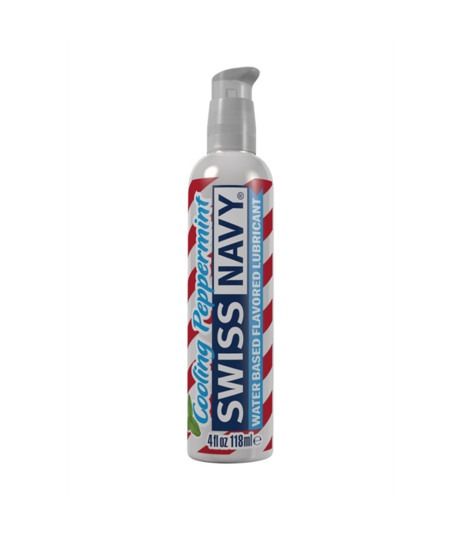 Lubricant with Cooling Peppermint Flavor - 4 fl oz / 118 ml