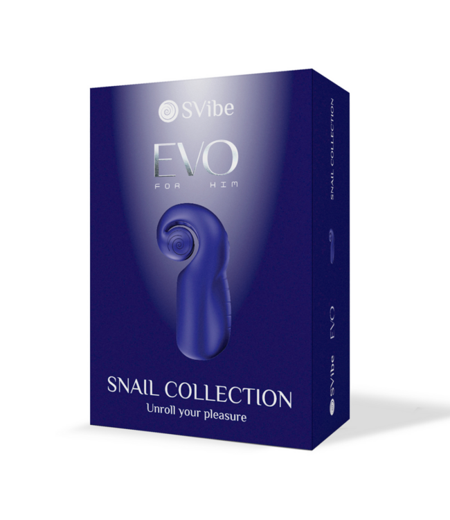 Snail Vibe - EVO Masturbator - Navy