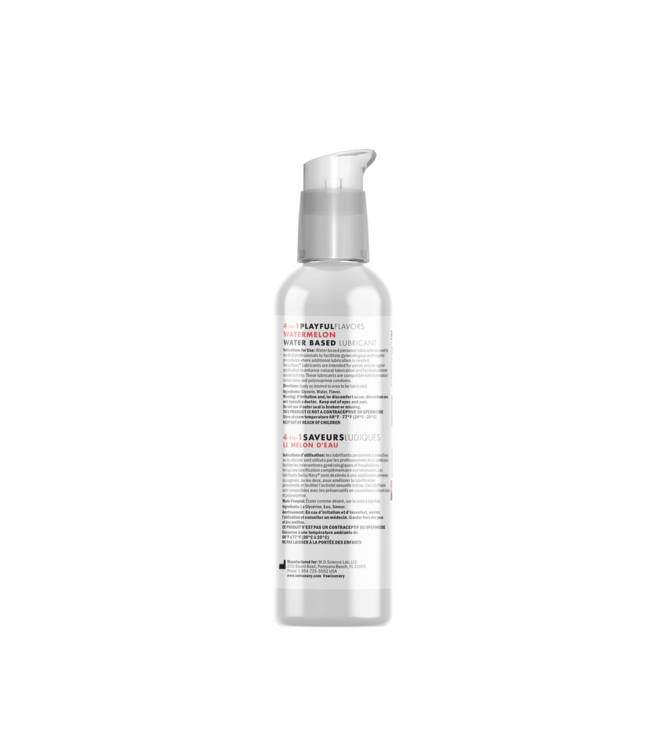 4 in 1 Lubricant with Watermelon Flavor - 4 fl oz / 118 ml