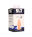 SLT by Shots Self Lubrication 5 Inch Buttplug - Flesh..