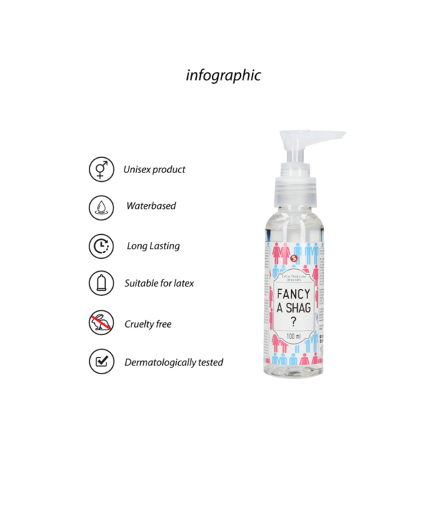 Fancy A Shag? - Extra Thick Lubricant - 3 fl oz / 100 ml