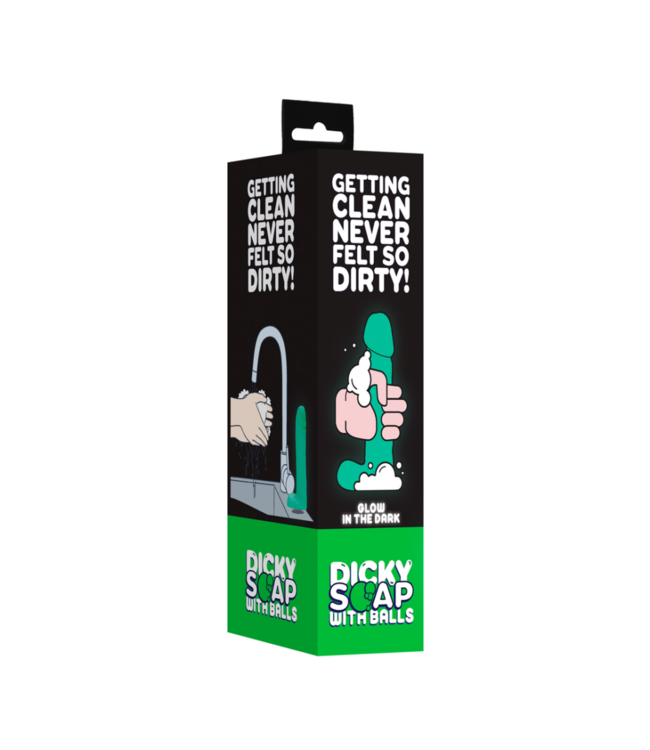 Glow in the Dark Dicky Soap with Balls