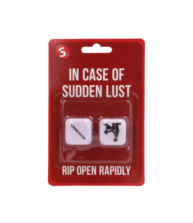 In Case Of Sudden Lust - Sex Dice