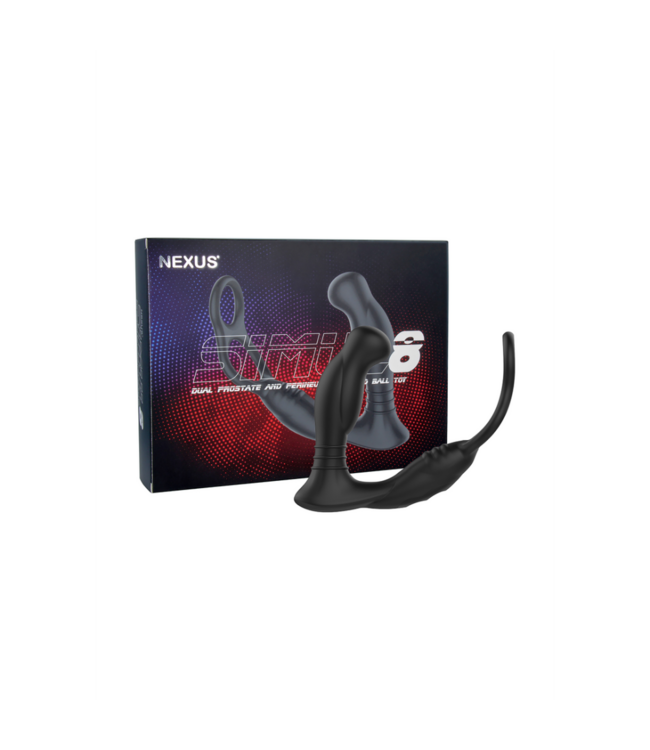 Simul8 - Vibrating Anal Cock and Ball Toys