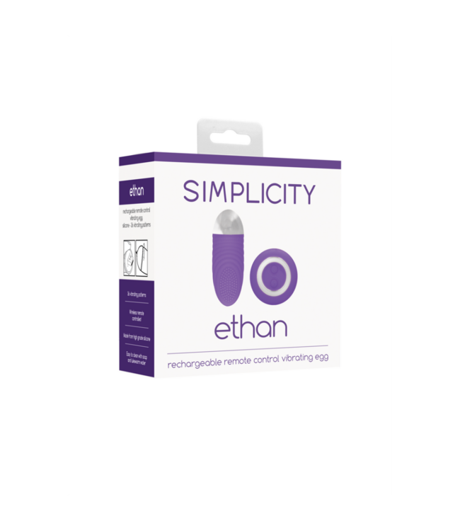Ethan - Wireless Vibrating Egg with Remote Control