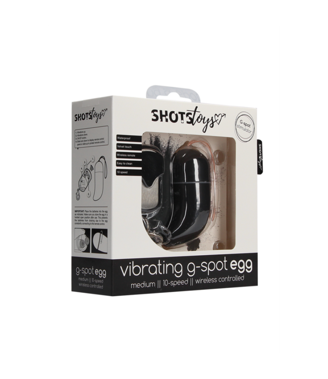 Wireless Vibrating G-Spot Egg - Medium