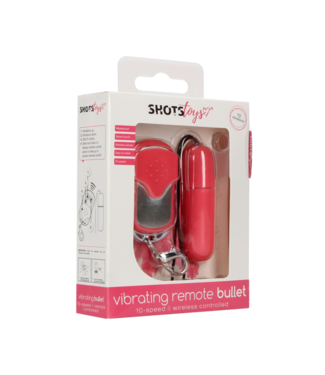 Shots Toys by Shots Vibrating Bullet with Remote Control