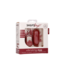 Shots Toys by Shots Vibrating Egg with 10 Speeds and Remote Control - L - Red