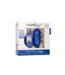 Shots Toys by Shots Vibrating Egg with 10 Speeds and Remote Control - L - Blue