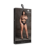 Le Désir by Shots Helike XLV - Two Piece with Open Cups, Crop Top and Pantie - Plus Size
