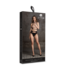 Le Désir by Shots Helike XLV - Two Piece with Open Cups, Crop Top and Pantie - One Size