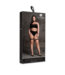Le Désir by Shots Ananke XII - Three Piece with Choker, Bandeau Top and Pantie with Garters - Plus Size