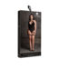 Le Désir by Shots Metis XVI - Body with Garters and Crossed Neckline - Plus Size