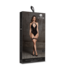 Le Désir by Shots Metis XVI - Body with Garters and Crossed Neckline - One Size