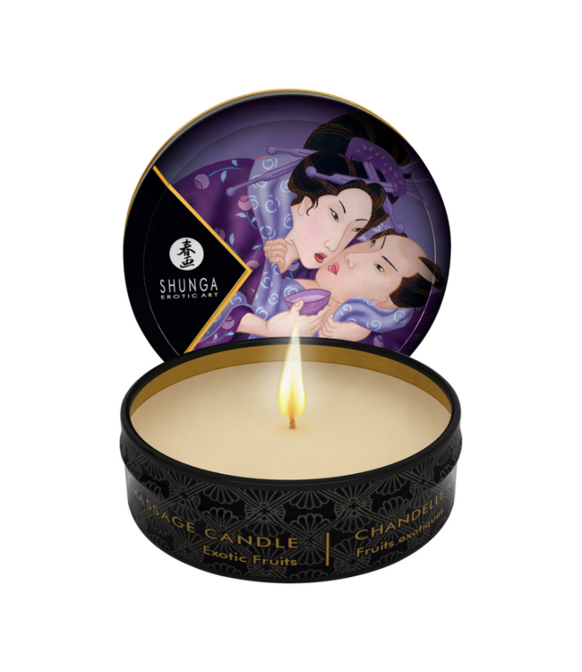 Mini Massage Candle - Exotic Fruits - 1 oz / 30 ml
