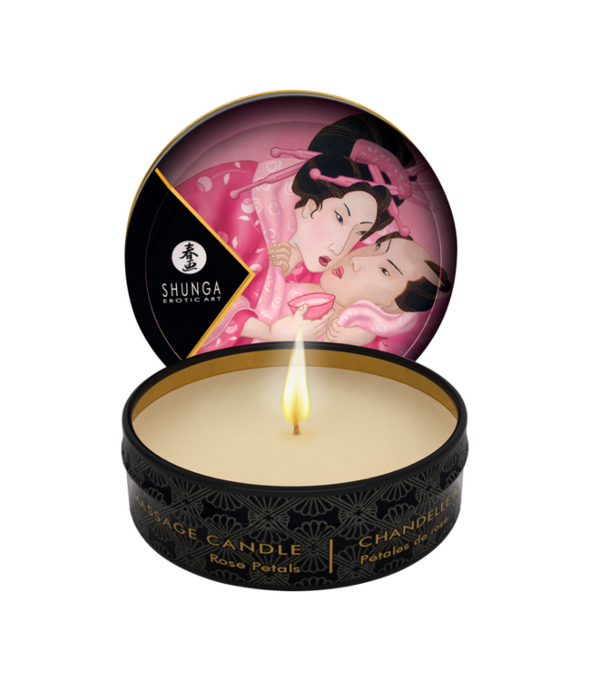 Mini Massage Candle - Roses - 1 oz / 30 ml