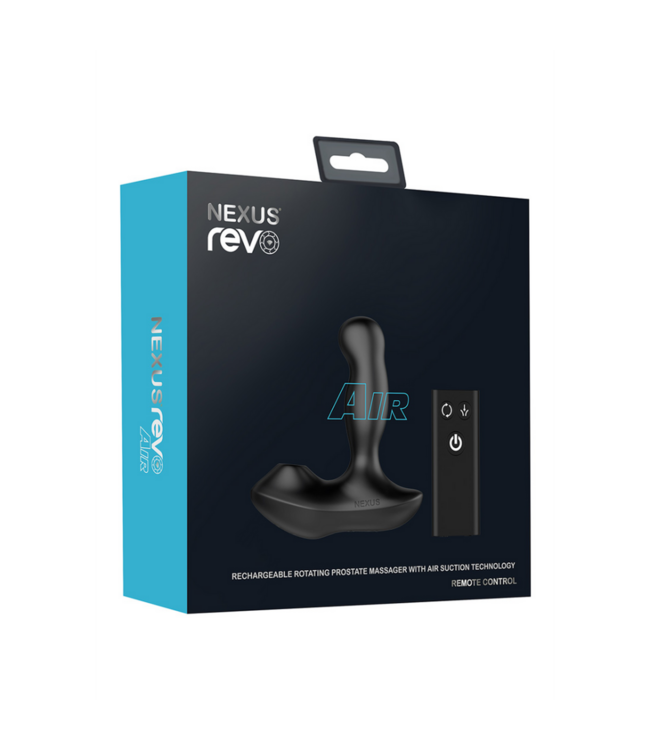 Revo Air - Rotating Prostate Massager with Suction and Remote Control