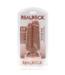 RealRock by Shots Two in One Dildo 5/6 - 12,7/15,2 cm - Tan