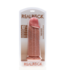 RealRock by Shots Extra Thick Straight without Balls 10 / 25,4 cm - Flesh