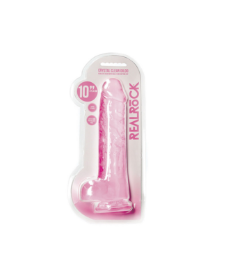 RealRock by Shots Realistic Dildo with Balls - 10 / 25,4 cm