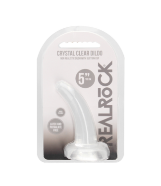 RealRock by Shots Non-Realistic Dildo with Suction Cup - 5 / 11,5 cm