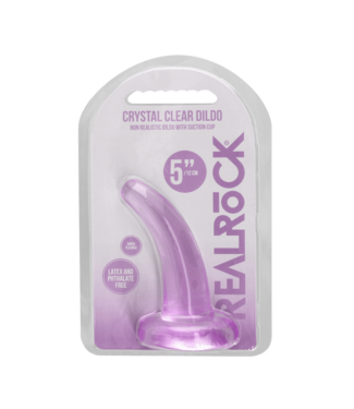 RealRock by Shots Non-Realistic Dildo with Suction Cup - 5 / 11,5 cm