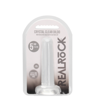 RealRock by Shots Non-Realistic Dildo with Suction Cup - 5 / 13,5 cm