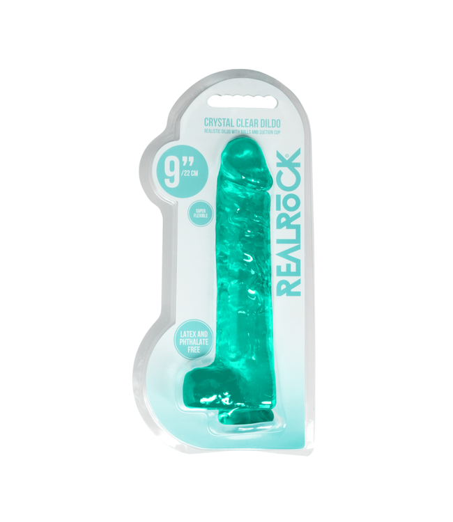 Realistic Dildo with Balls - 9 / 22 cm