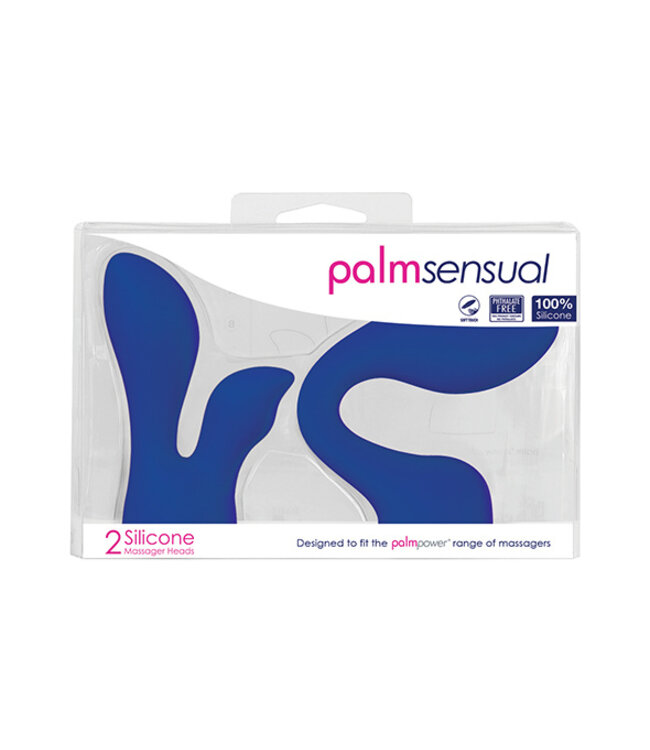PalmPower - Wand Massager Opzetstukken PalmSensual Blauw