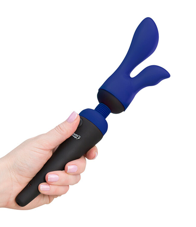 PalmPower - Wand Massager Opzetstukken PalmSensual Blauw