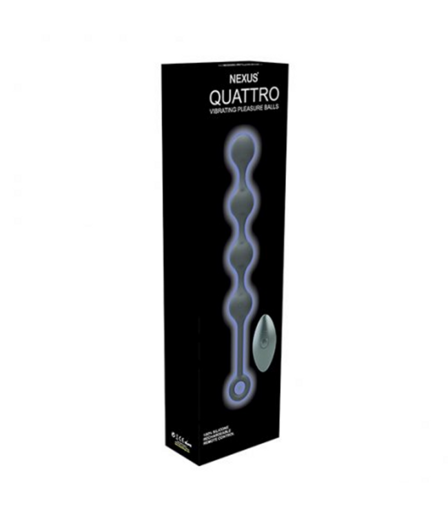 Quattro - Vibrating Pleasure Beads with Remote Control