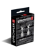 Prowler Red Nipple Clips with Magnetic Weights - Silver