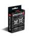 Prowler Red 4 Way Screw Nipple Clamp - Silver