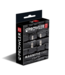 Prowler Red Magnetic Orbs - 4 Pair Set - Silver