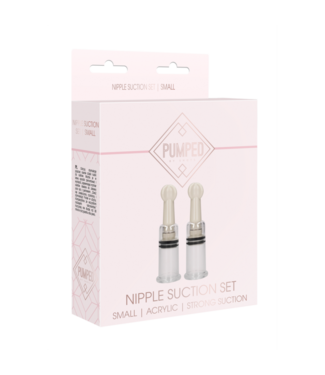Pumped by Shots Nipple Suction Set - Small