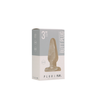 Plug  Play by Shots Basic Butt Plug - 3 / 8 cm