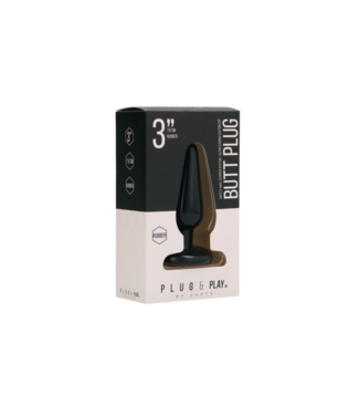 Plug  Play by Shots Basic Butt Plug - 3 / 8 cm